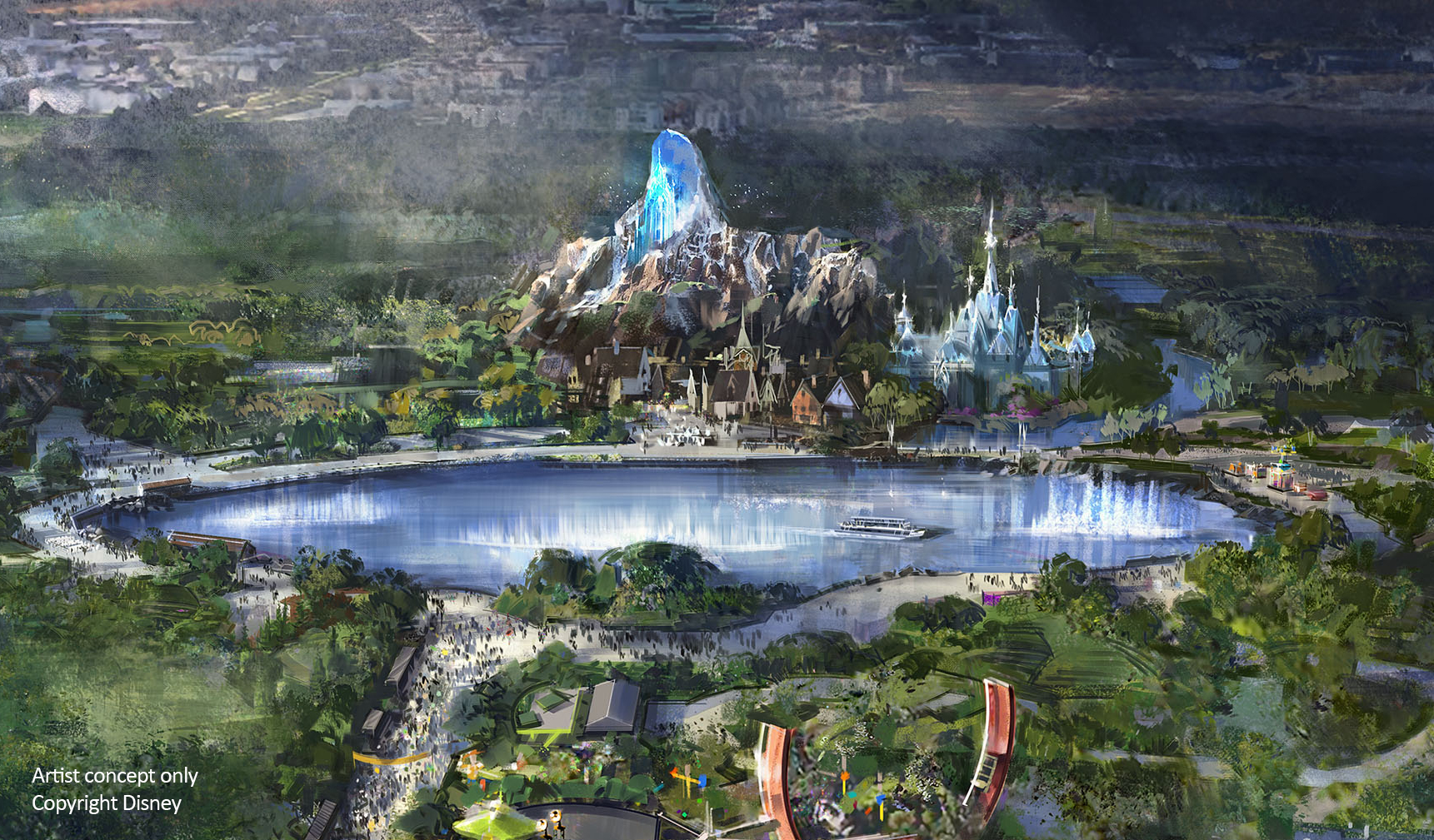 Disneyland Paris : de nouveaux détails sur l’espace central de son projet d’expansion