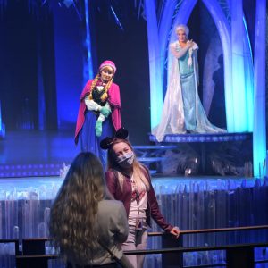 Point Selfie avec Anna et Elsa