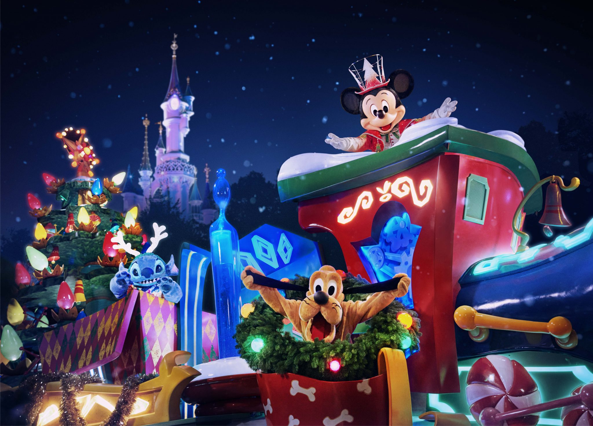 Confira os bastidores do novo desfile da natal da Disney