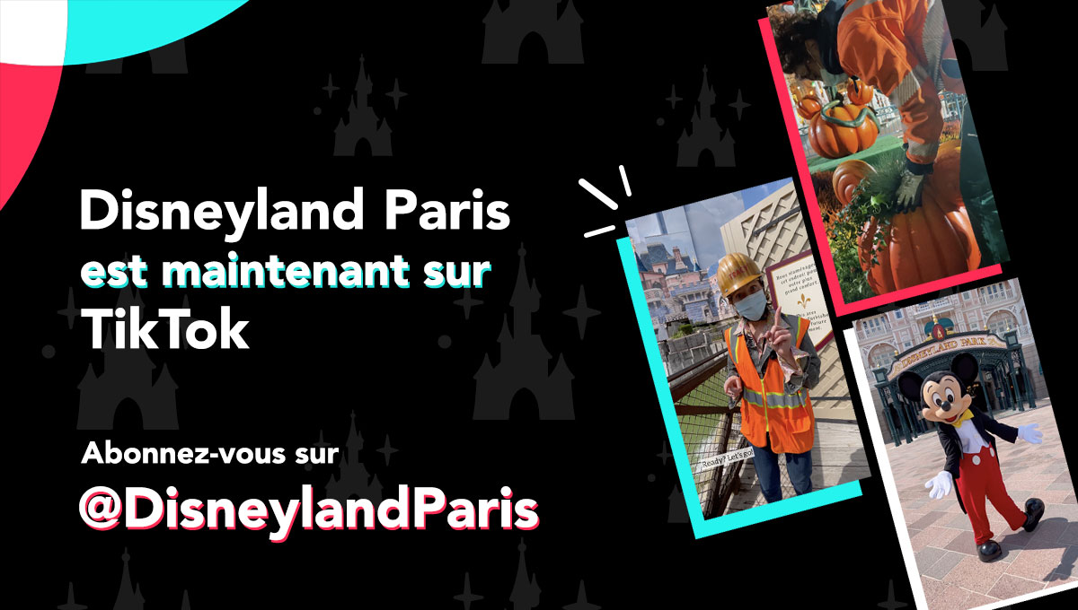 Disneyland Paris lance son compte TikTok officiel !