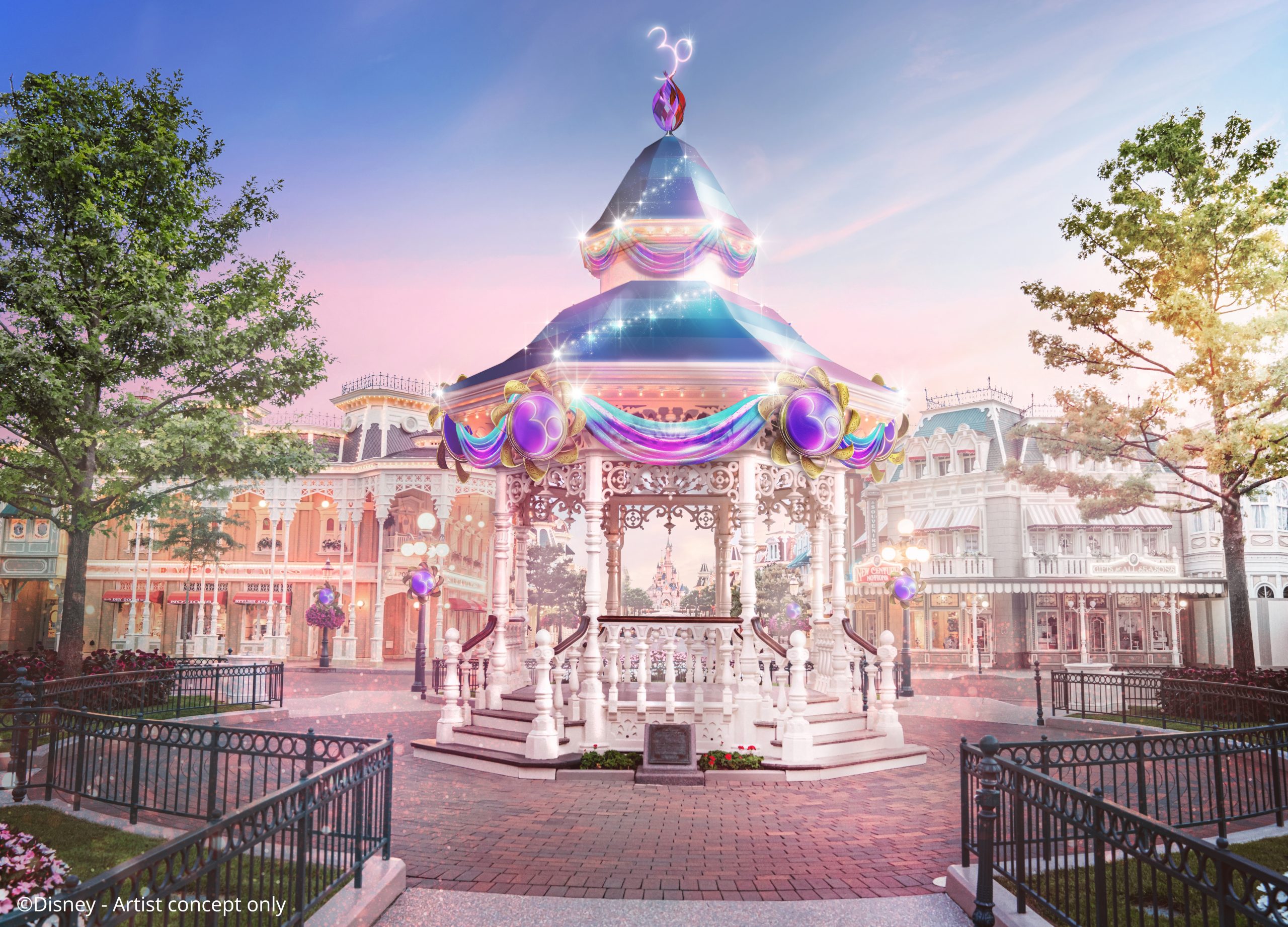 Disney Monstra Prévia Do Aniversário De 30 Anos Da Disneyland Paris