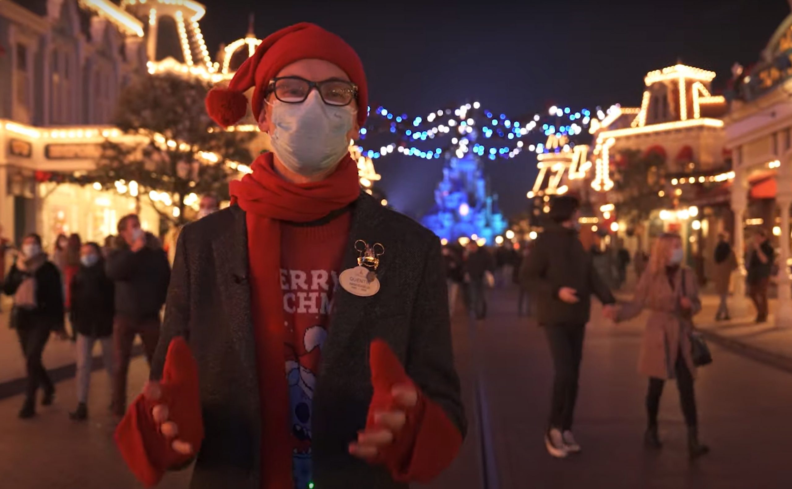À Disneyland Paris, les soirées de Noël enchantent les Cast Members