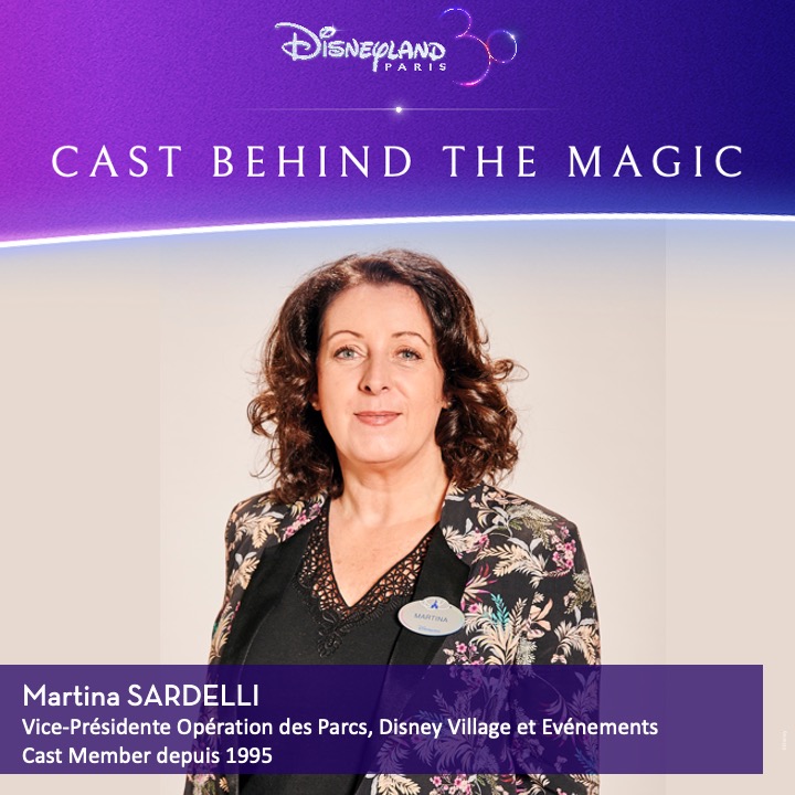 Cast Behind the Magic : découvrez le parcours de Martina Sardelli