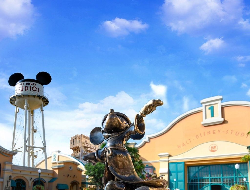 Statue Mickey magicien - Walt Disney Studios