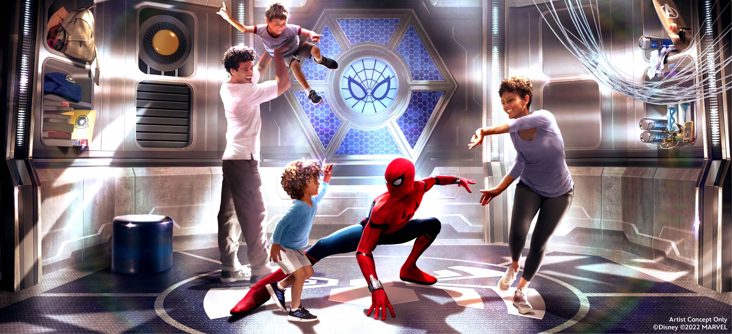 _Hero Training Center Interior Spider-Man 2021-01