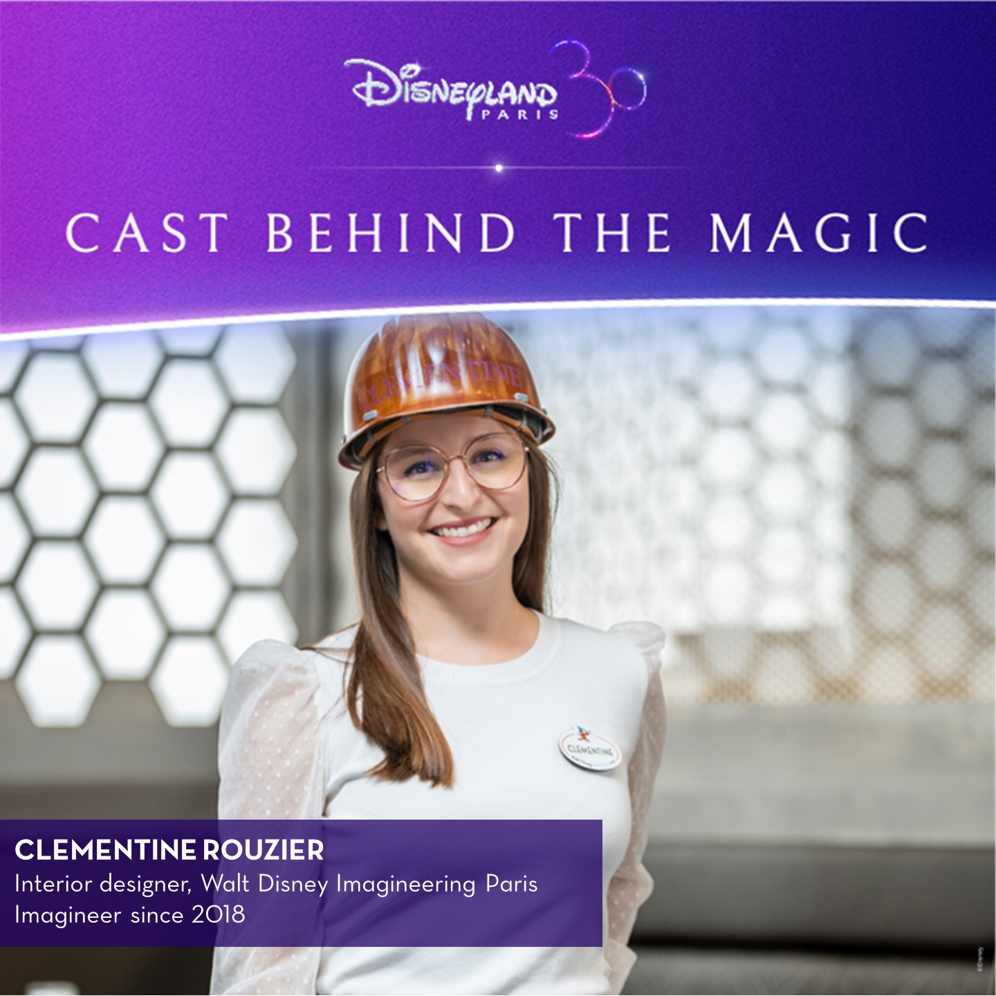 Cast Behind the Magic : meet Clémentine Rouzier