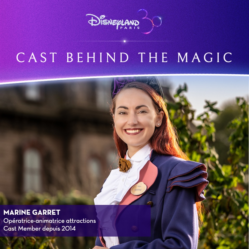 Cast Behind the Magic : Découvrez le portrait de Marine Garret
